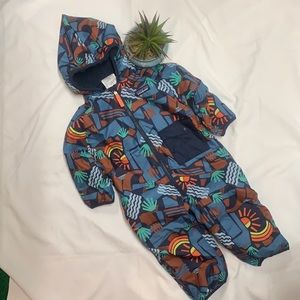 Patagonia 3-6 months snowsuit